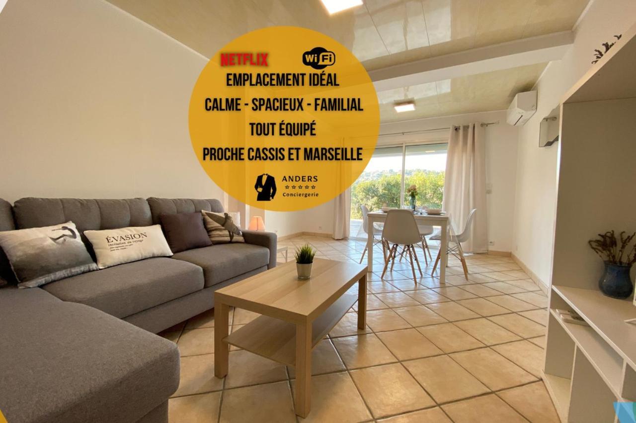 Apartament ☆ L'Evasion En Provence ☆ Clim-Wifi-Netflix ☆ Carnoux-en-Provence Zewnętrze zdjęcie